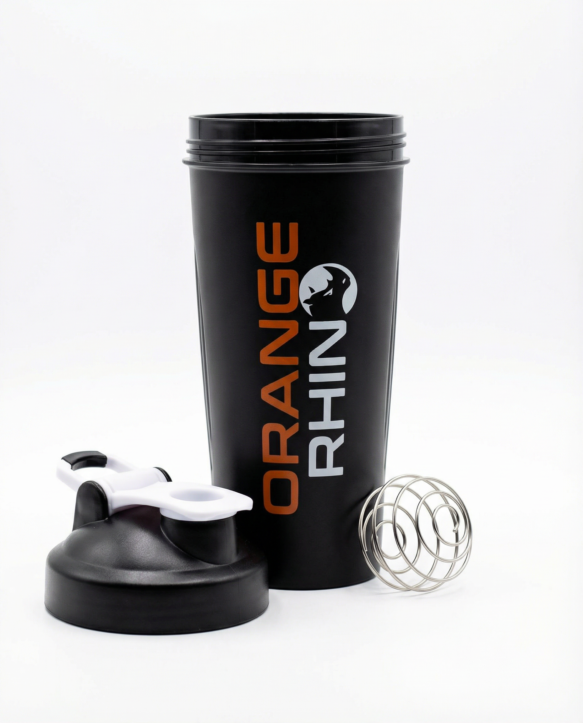 Orange Rhino 600ml Shaker