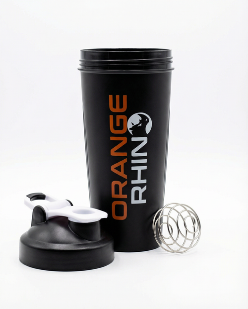 Orange Rhino 600ml Shaker